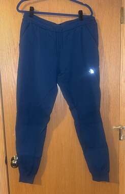The North Face Men's Mountain Athletics Fleece Jogger Pants Navy Blue
